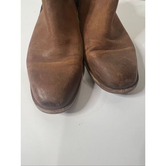 Kork-Ease Brown Leather Ankle Boots Sz 9M - Picture 7 of 8